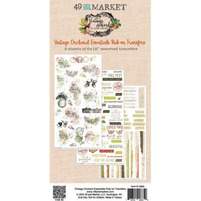 49 and Market Vintage Orchard - Essentials Rub-On Transfers